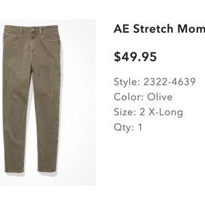 AE Stretch Mom Jean